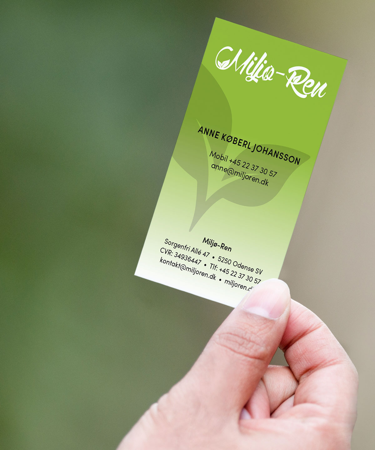 Grøn rengøring gør en stor forskel