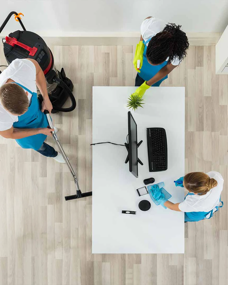 rengøring på kontor